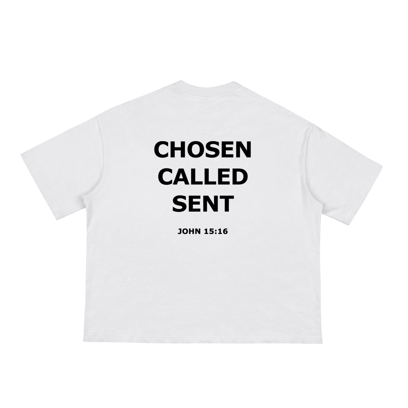 Chosen & Called Boxy Tee — Light