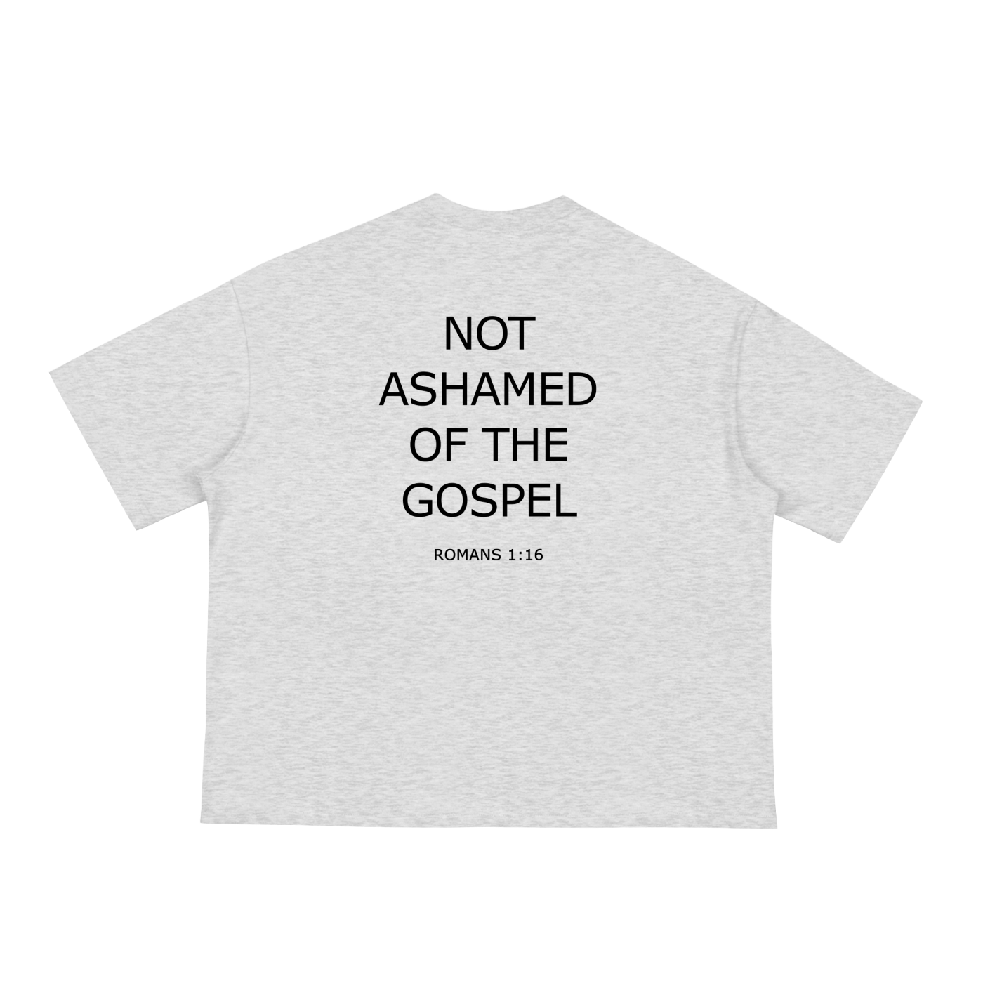 Not Ashamed Boxy Tee — Light