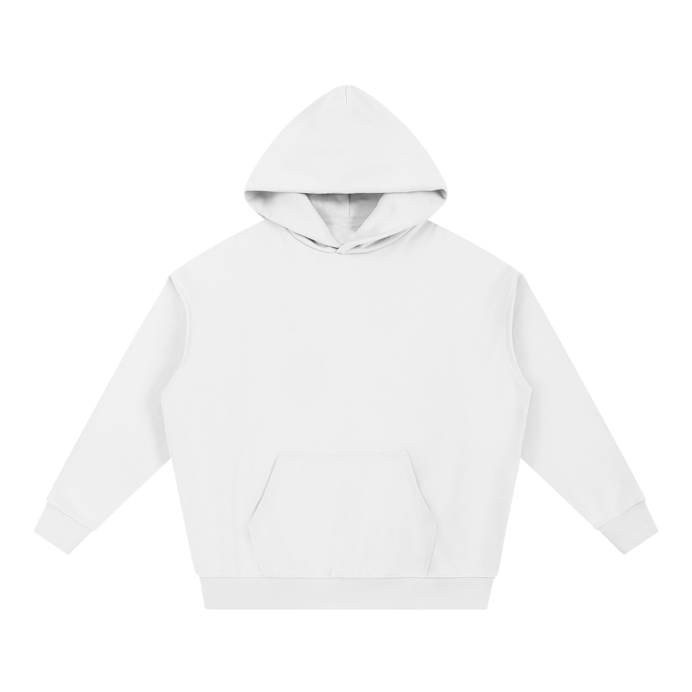 Not Ashamed Essential Heavyweight Hoodie — White