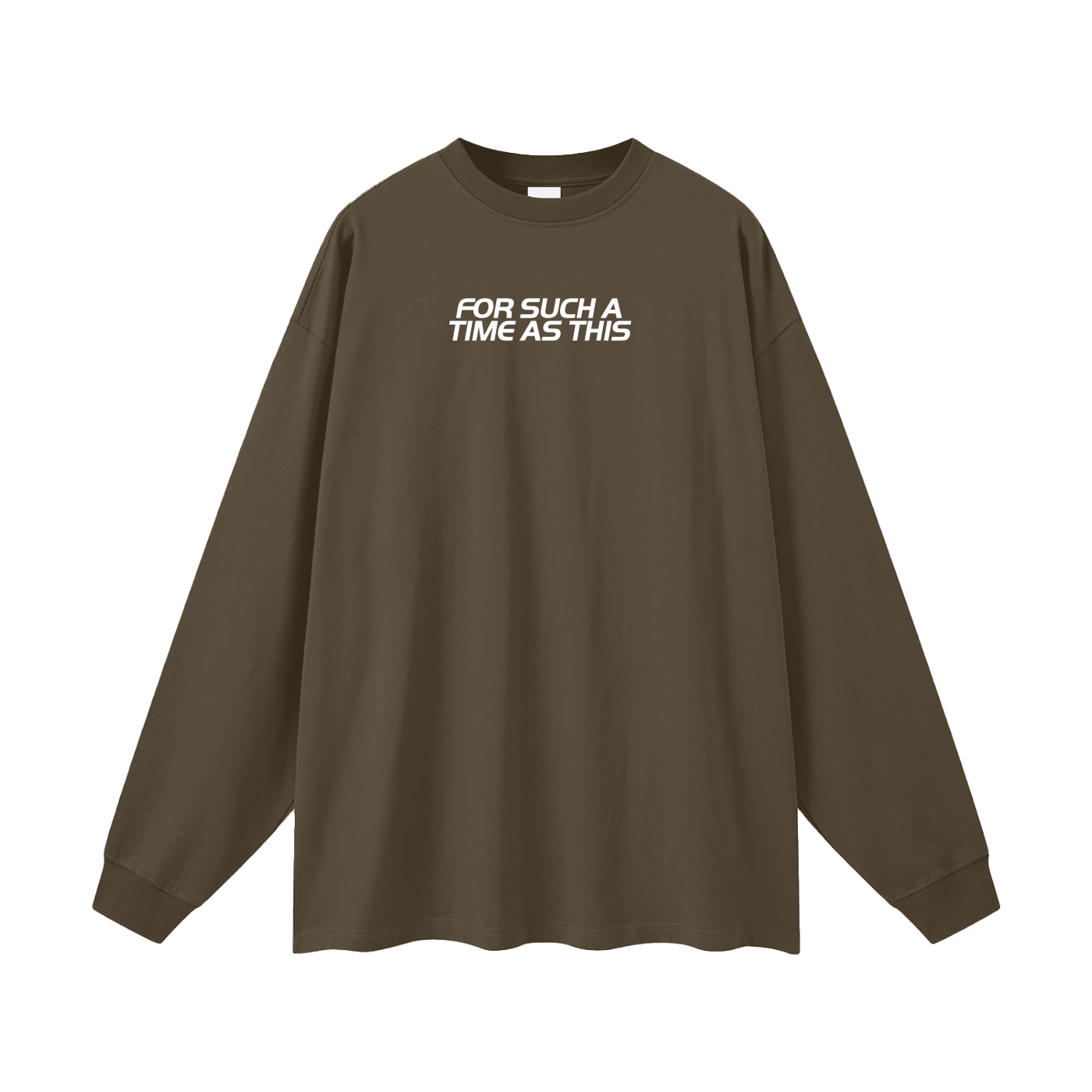 For Such A Time As This Long Sleeve Tee – Dark Tones