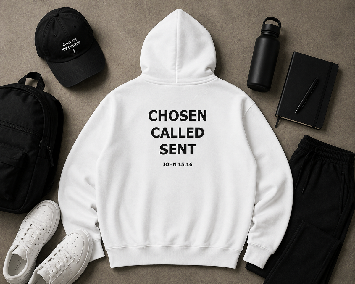 Chosen & Called Essential Heavyweight Hoodie - Light