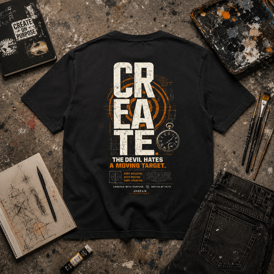 CREATE Drop Shoulder Tee