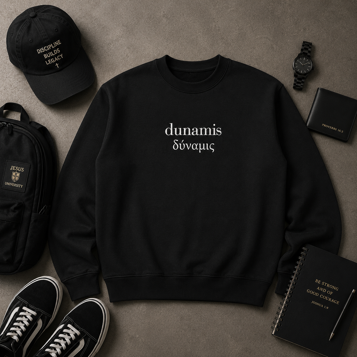 Dunamis Essential Heavyweight Crewneck