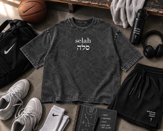 Selah Snow Washed Oversize Tee