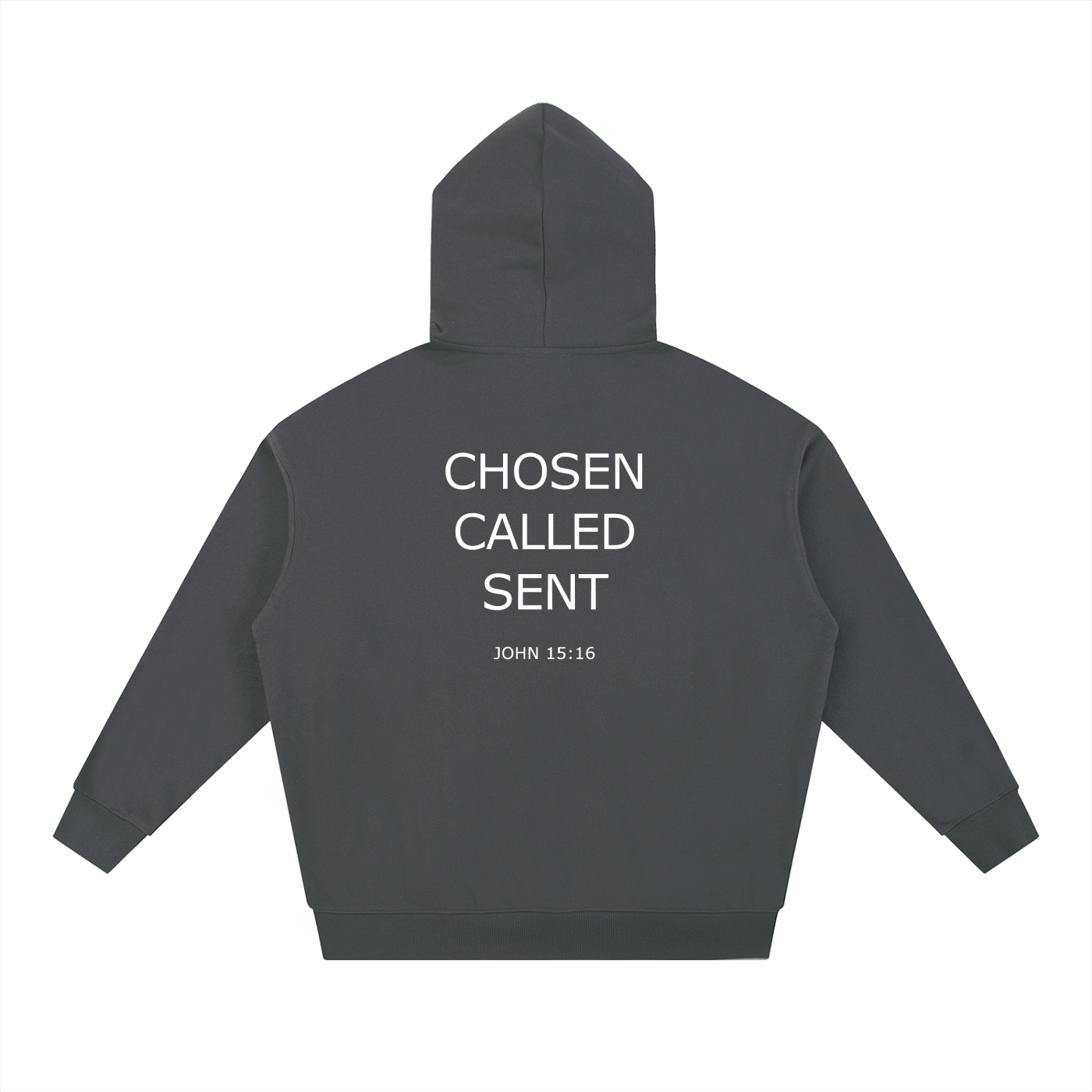 Chosen & Called Essential Heavyweight Hoodie — Dark