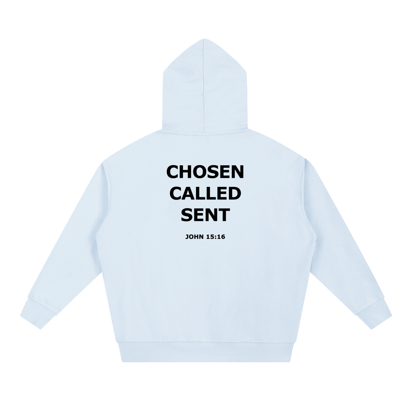 Chosen & Called Essential Heavyweight Hoodie — White