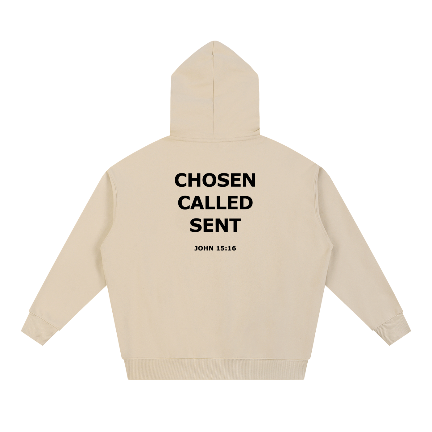 Chosen & Called Essential Heavyweight Hoodie — White