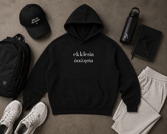 Ekklesia Oversize Hoodie - Dark