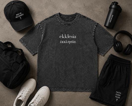 Ekklesia Snow Washed Tee