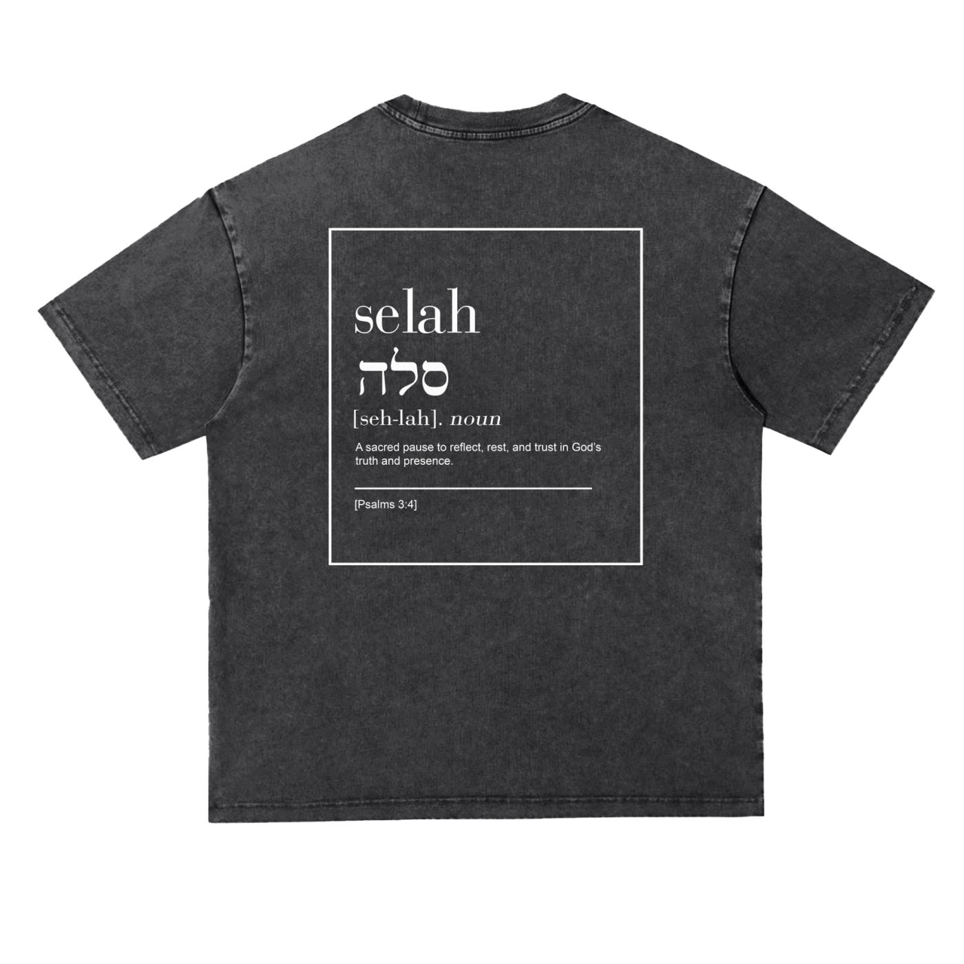 Selah Snow Washed Oversize Tee