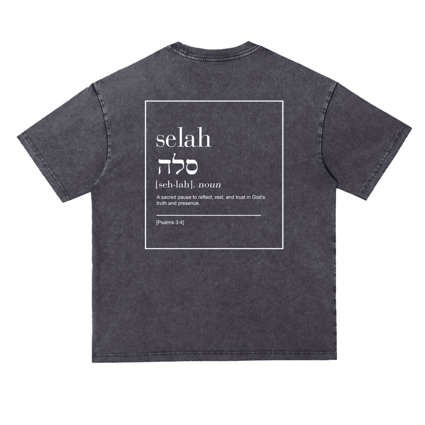 Selah Snow Washed Oversize Tee